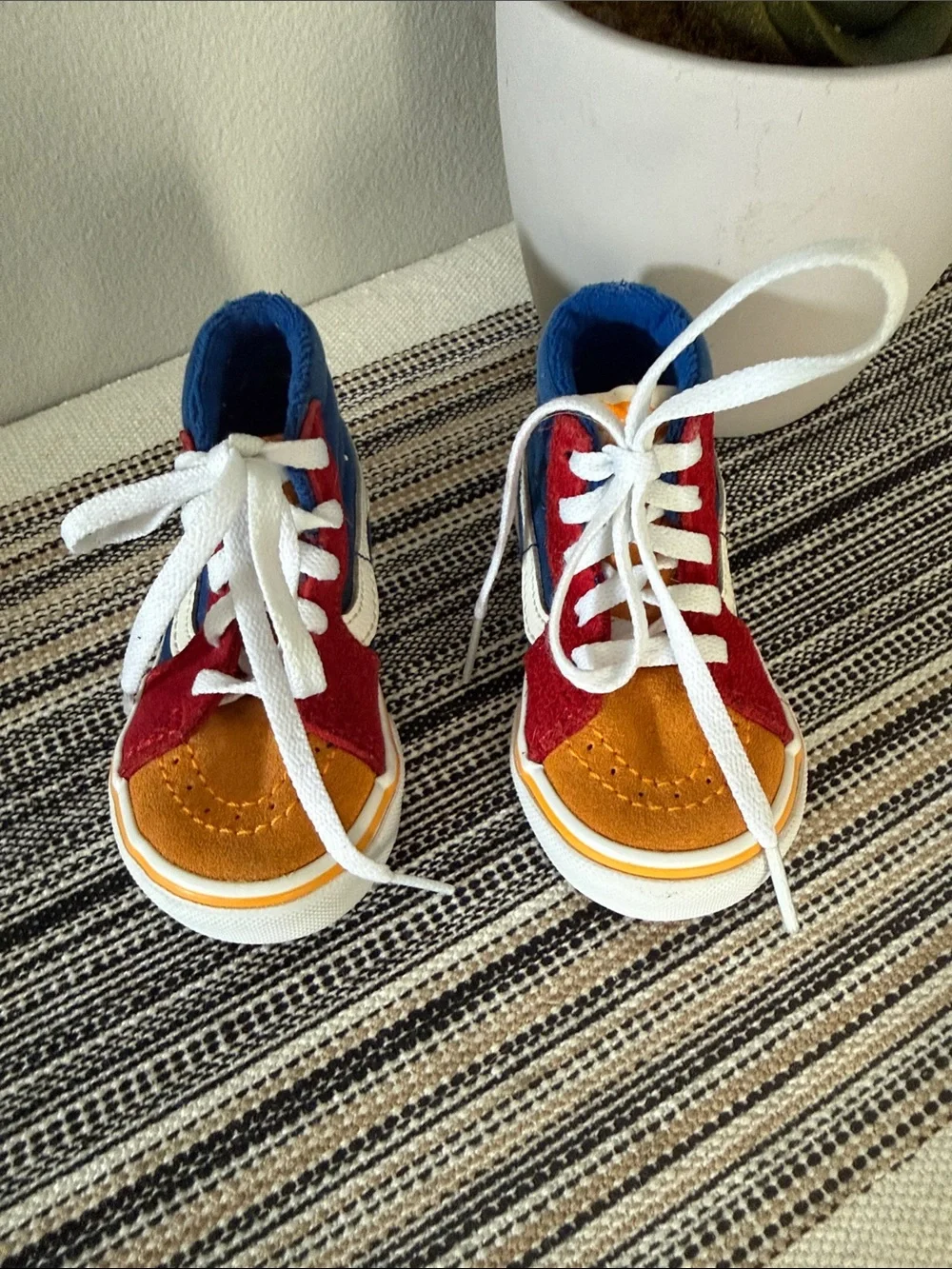 VANS Sk8-Hi Primary Block US TODDLER SIZE 4
